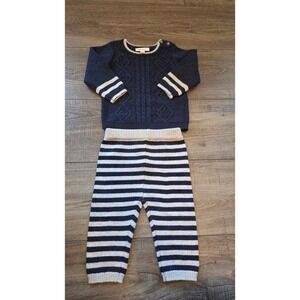 Miniclasix baby boy knit set 6 mos